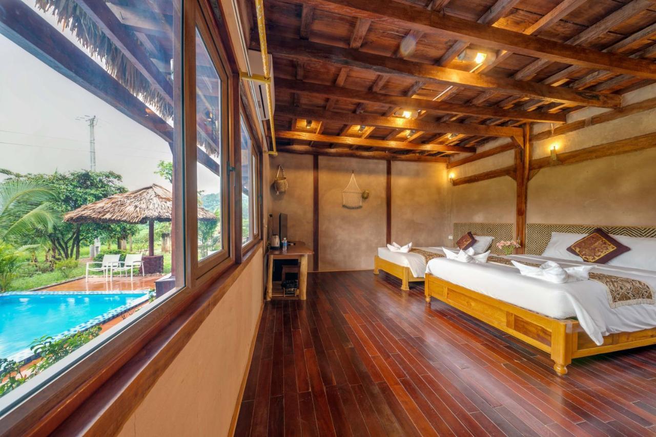 Mai Chau Onsen Retreat Otel Dış mekan fotoğraf