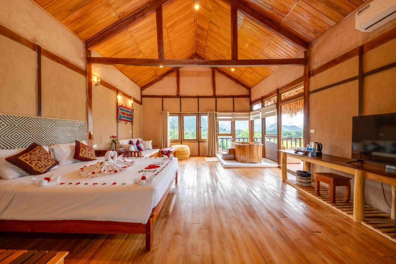 Mai Chau Onsen Retreat Otel Dış mekan fotoğraf